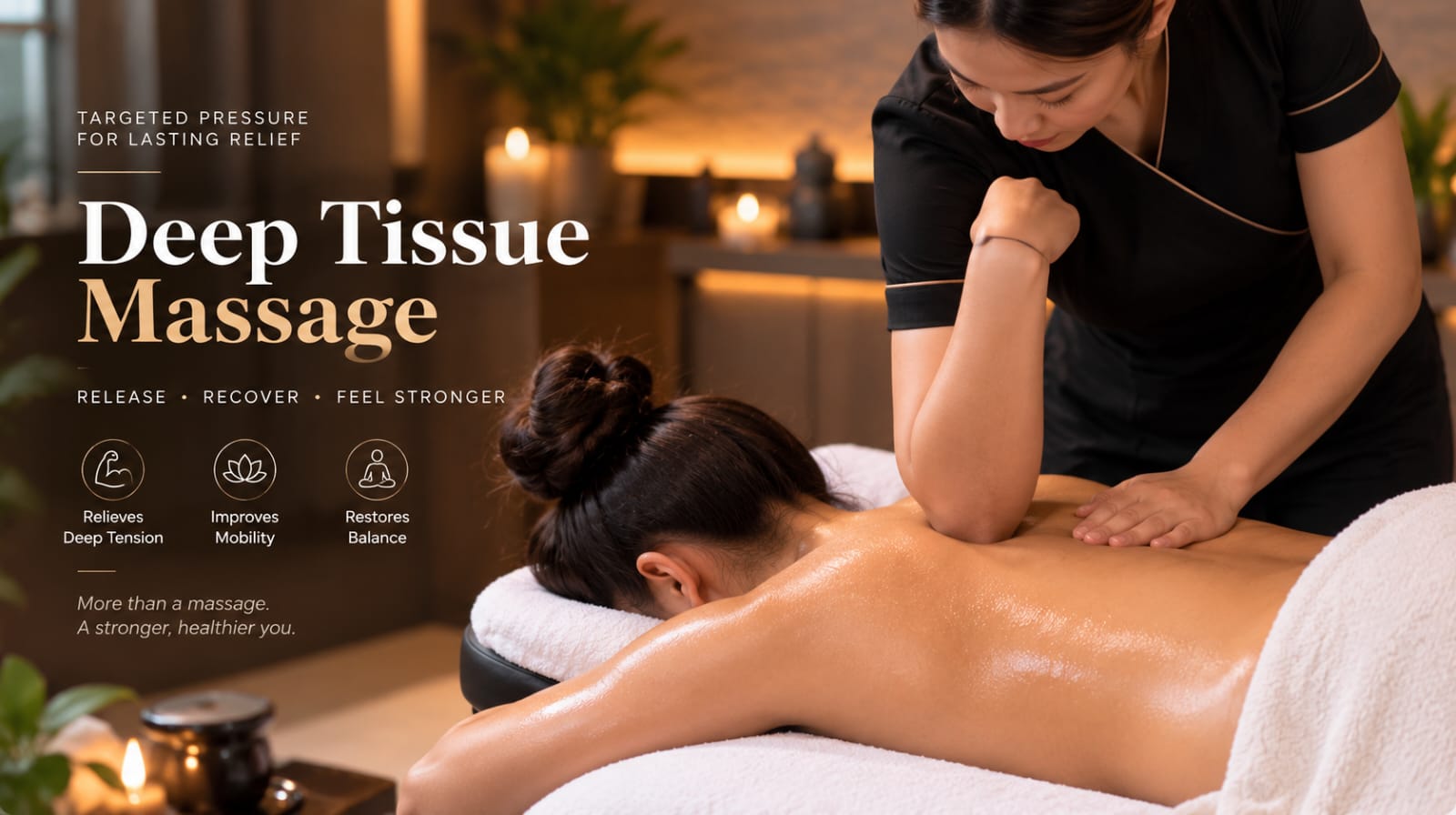 Deep Tissue Massage – 60 Minutes