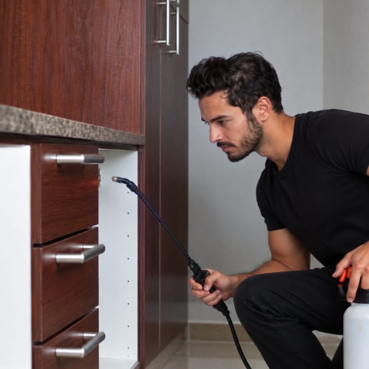 Bungalow Cockroach Control (with Utensil Removal)